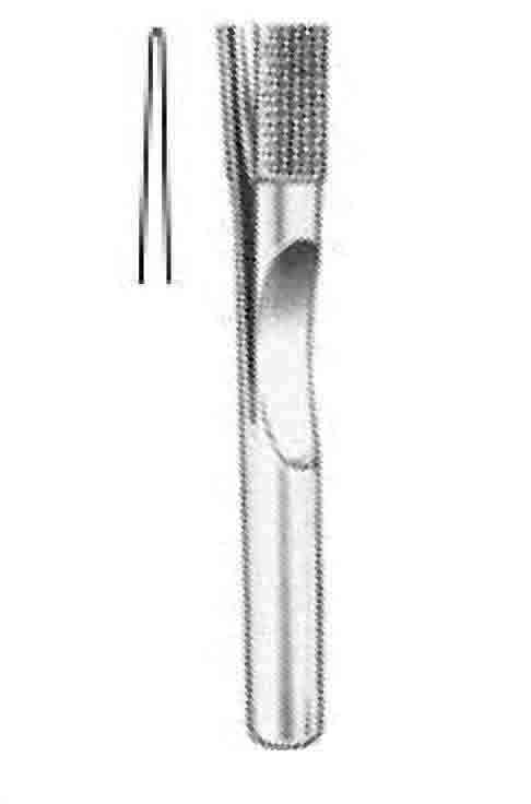 TYİNG  MİKRO FORSEPS TIRTIL SAPLI DÜZ 0,4MM 18 CM